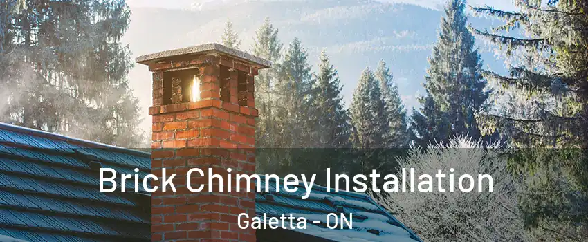 Brick Chimney Installation Galetta - ON