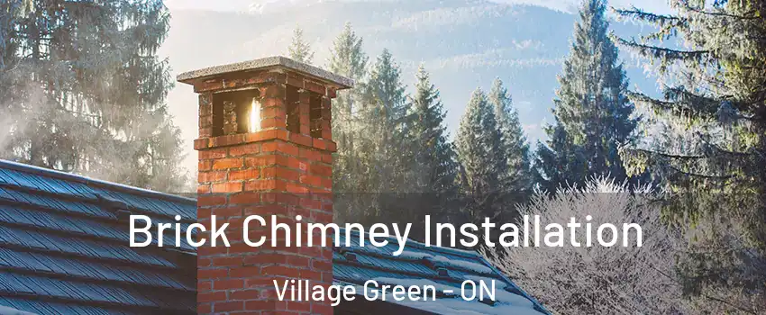  Brick Chimney Installation Village Green - ON