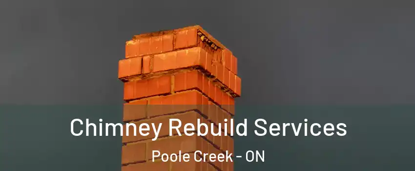  Chimney Rebuild Services Poole Creek - ON