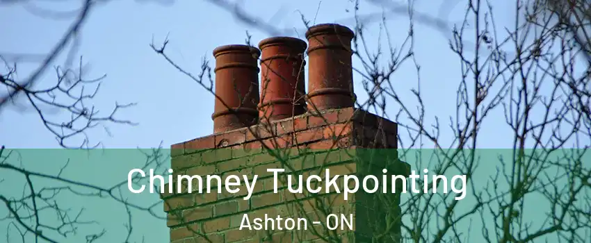  Chimney Tuckpointing Ashton - ON