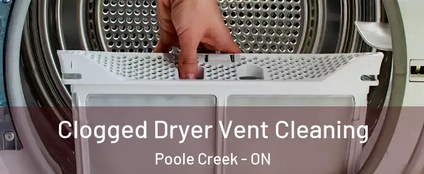  Clogged Dryer Vent Cleaning Poole Creek - ON