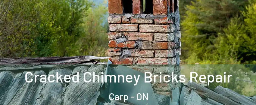 Cracked Chimney Bricks Repair Carp - ON