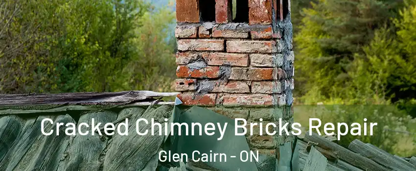 Cracked Chimney Bricks Repair Glen Cairn - ON