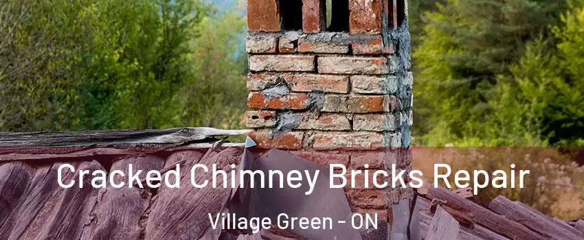  Cracked Chimney Bricks Repair Village Green - ON