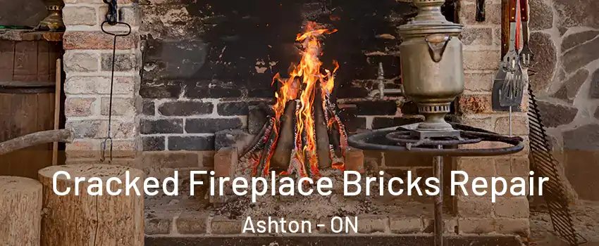  Cracked Fireplace Bricks Repair Ashton - ON