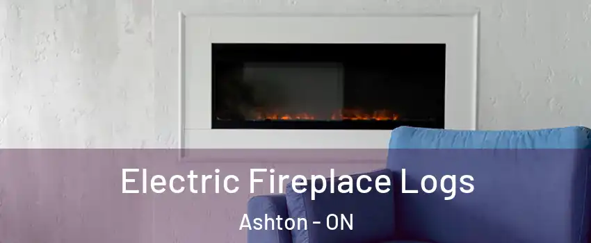  Electric Fireplace Logs Ashton - ON