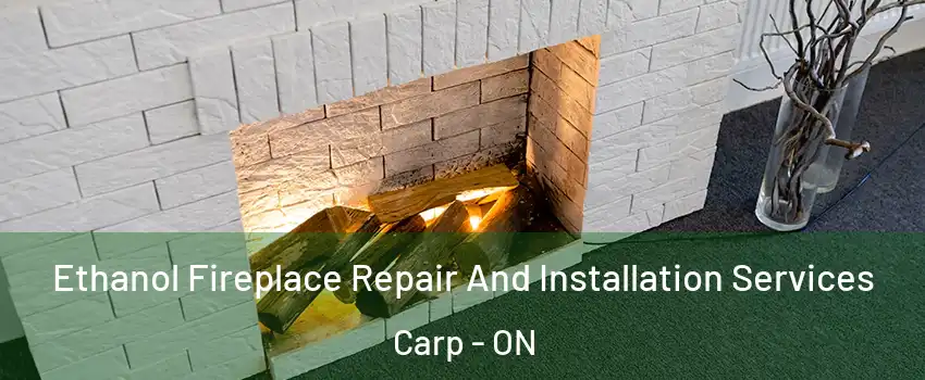 Ethanol Fireplace Repair And Installation Services Carp - ON