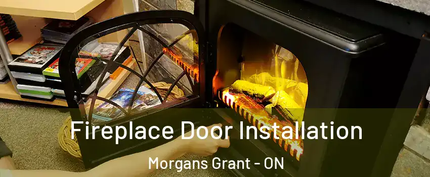  Fireplace Door Installation Morgans Grant - ON