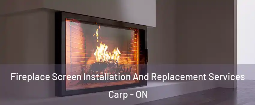  Fireplace Screen Installation And Replacement Services Carp - ON