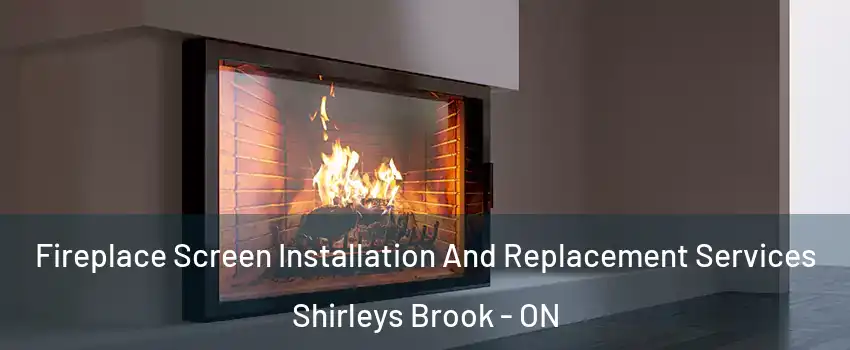  Fireplace Screen Installation And Replacement Services Shirleys Brook - ON