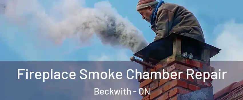  Fireplace Smoke Chamber Repair Beckwith - ON