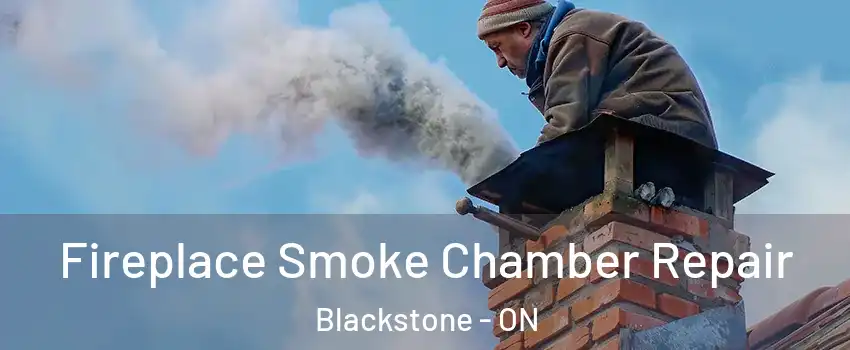 Fireplace Smoke Chamber Repair Blackstone - ON
