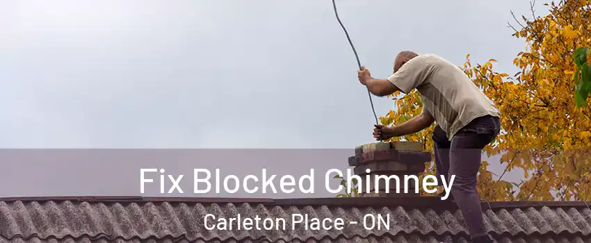 Fix Blocked Chimney Carleton Place - ON