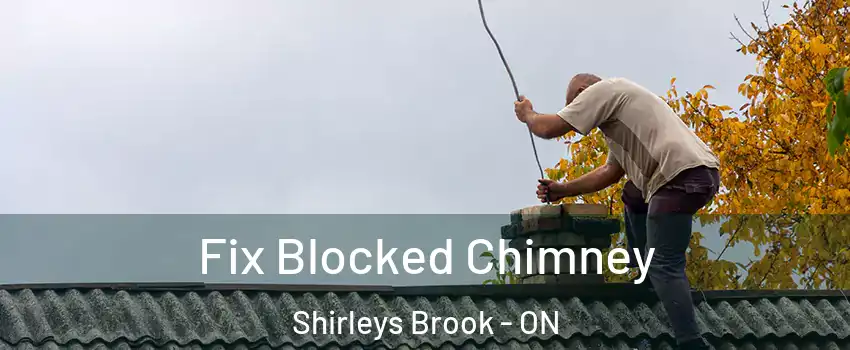  Fix Blocked Chimney Shirleys Brook - ON