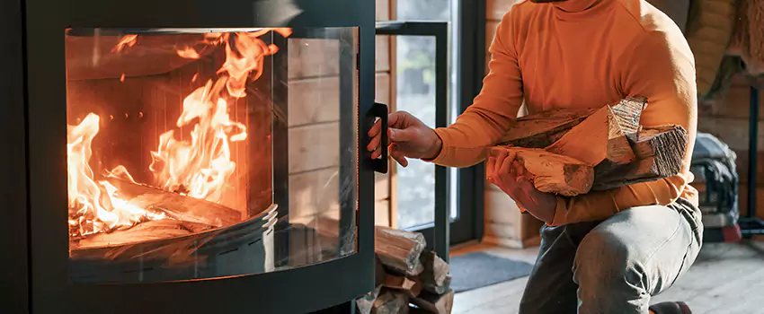 Residential Fireplace Ceramic Glass Installation in Kanata, ON