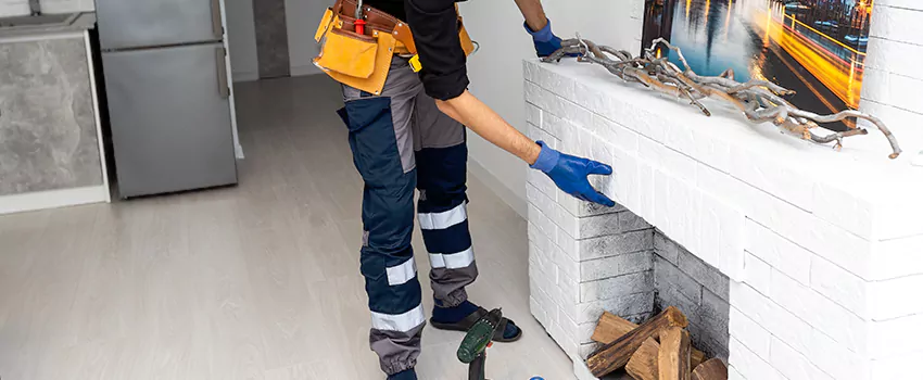 Outdoor Fireplace Restoration in Kanata, Ontario