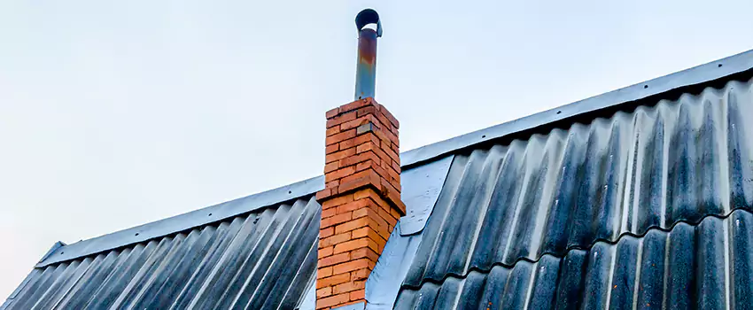 Aluminium Chimney Flashing Repair in Kanata, ON