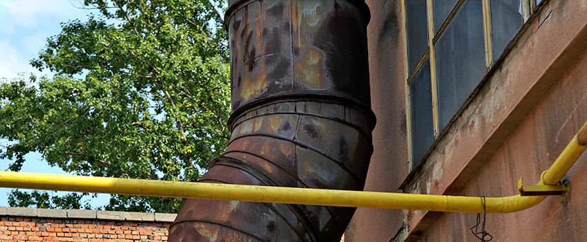 Lightning Protection Installation System for Industrial Chimneys in Kanata, Ontario