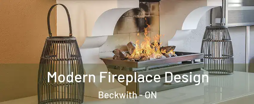  Modern Fireplace Design Beckwith - ON