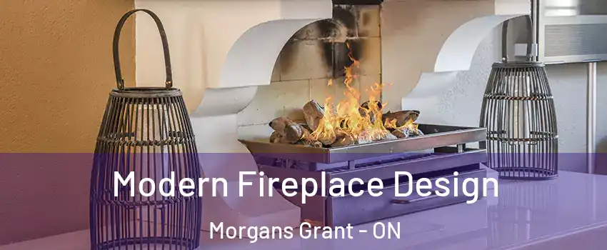 Modern Fireplace Design Morgans Grant - ON