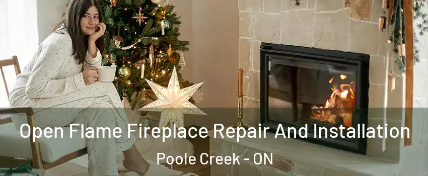  Open Flame Fireplace Repair And Installation Poole Creek - ON