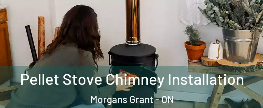  Pellet Stove Chimney Installation Morgans Grant - ON