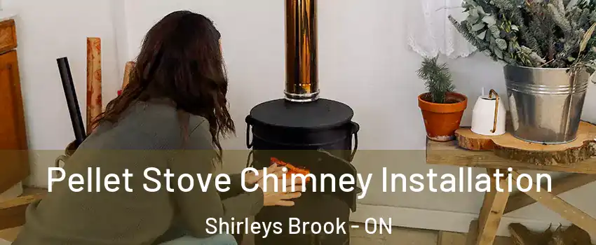  Pellet Stove Chimney Installation Shirleys Brook - ON