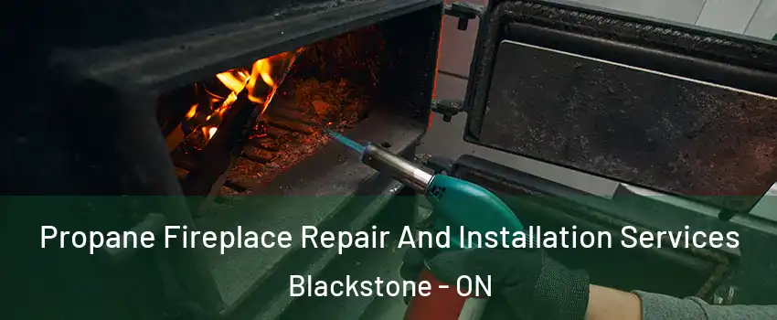 Propane Fireplace Repair And Installation Services Blackstone - ON